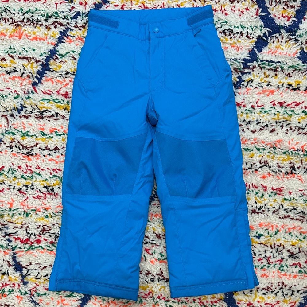 LL bean kids buster snow pants - Blue 4T like new!
